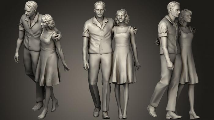 Figurines of people (STKH_0235) 3D model for CNC machine